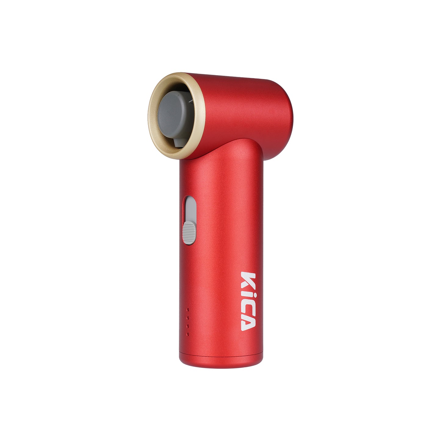KICA JetFan Mini Portable Handheld Turbo Fan - 137g Ultra-Light, 3000mAh Rechargeable, Stepless Speed, for Pets, Outdoor & Daily Use