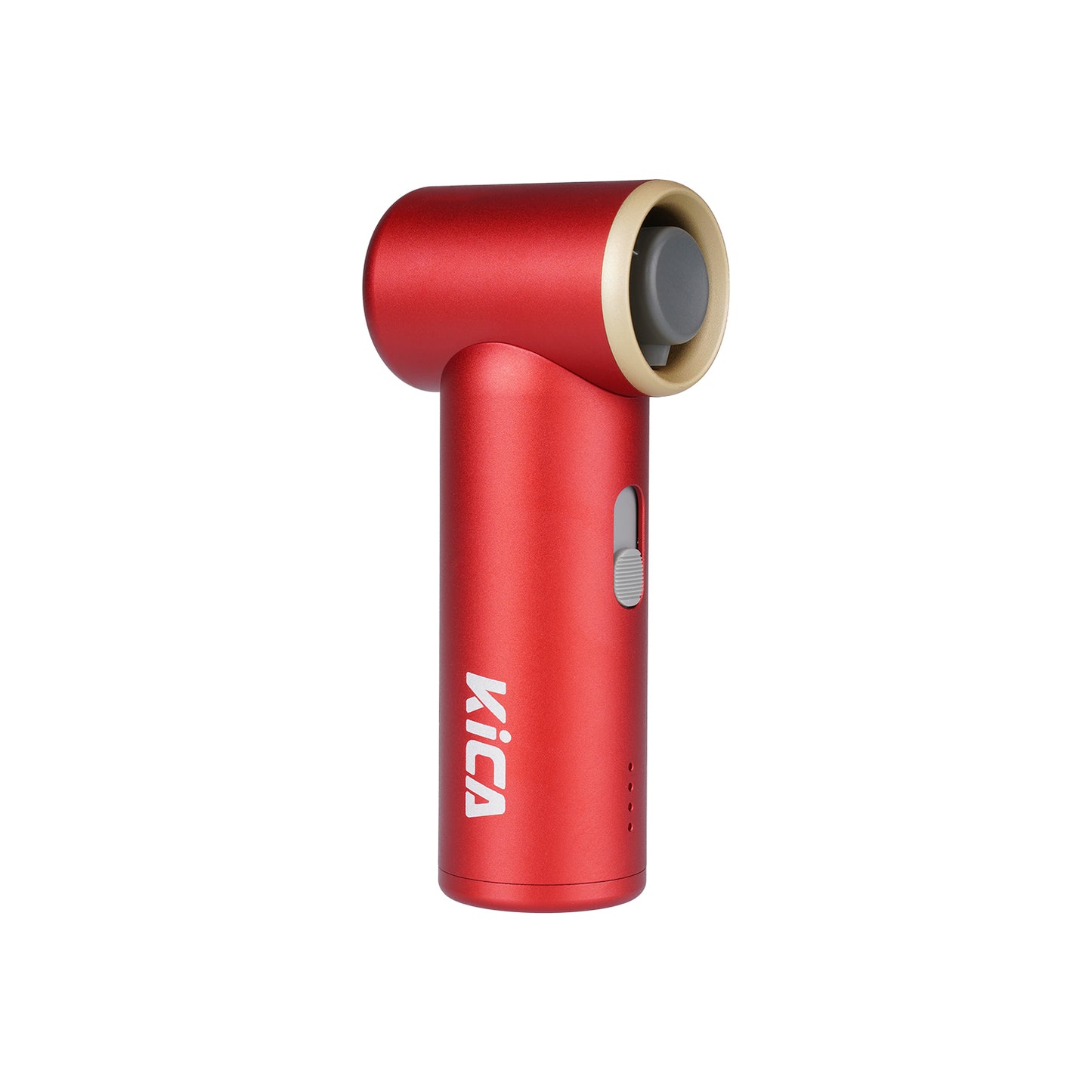 KICA JetFan Mini Portable Handheld Turbo Fan - 137g Ultra-Light, 3000mAh Rechargeable, Stepless Speed, for Pets, Outdoor & Daily Use