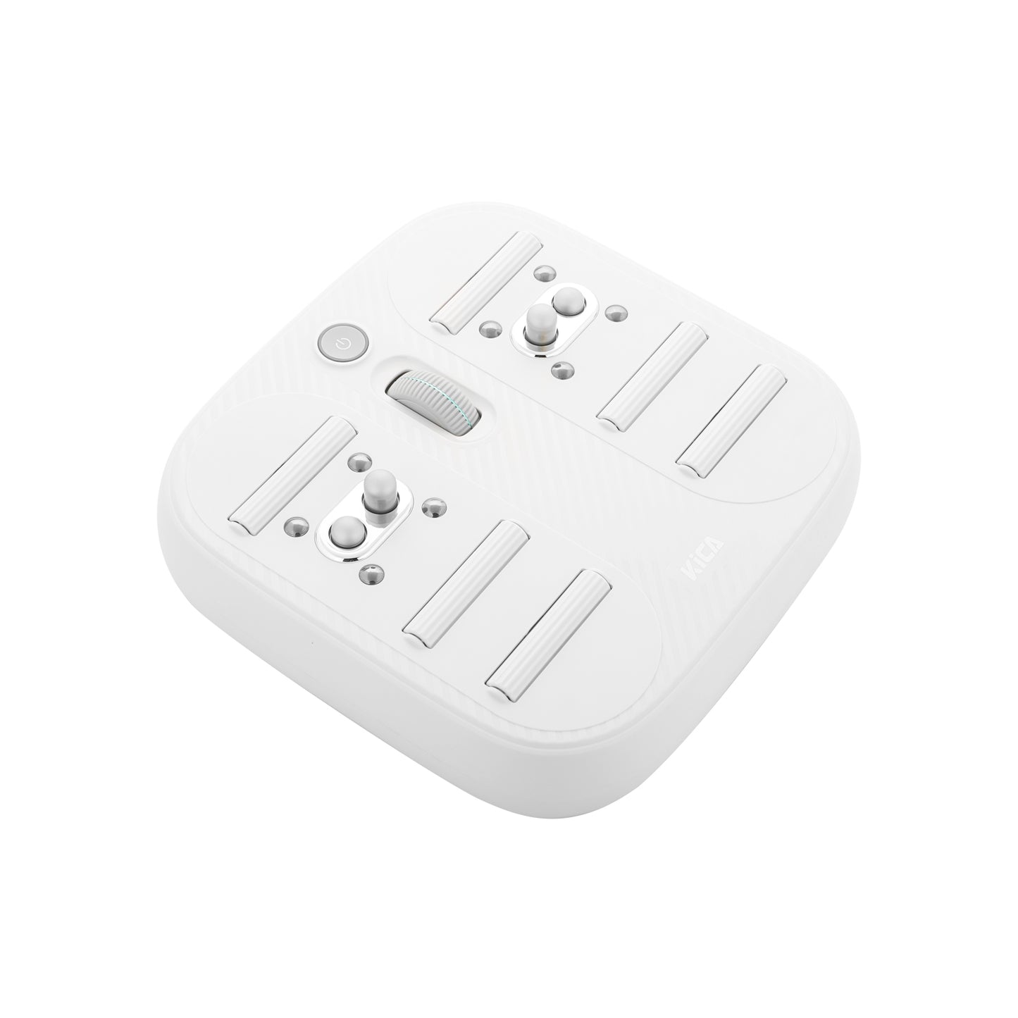 KICA Foot Massager, a portable, wireless foot massager for home use, perfect as a gift for elders during their lunch break or in the car.