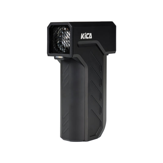 KiCA Jet Fan Ultra – 48m/s High-Speed Portable Turbo Fan, 130000RPM, LED Light, Rechargeable