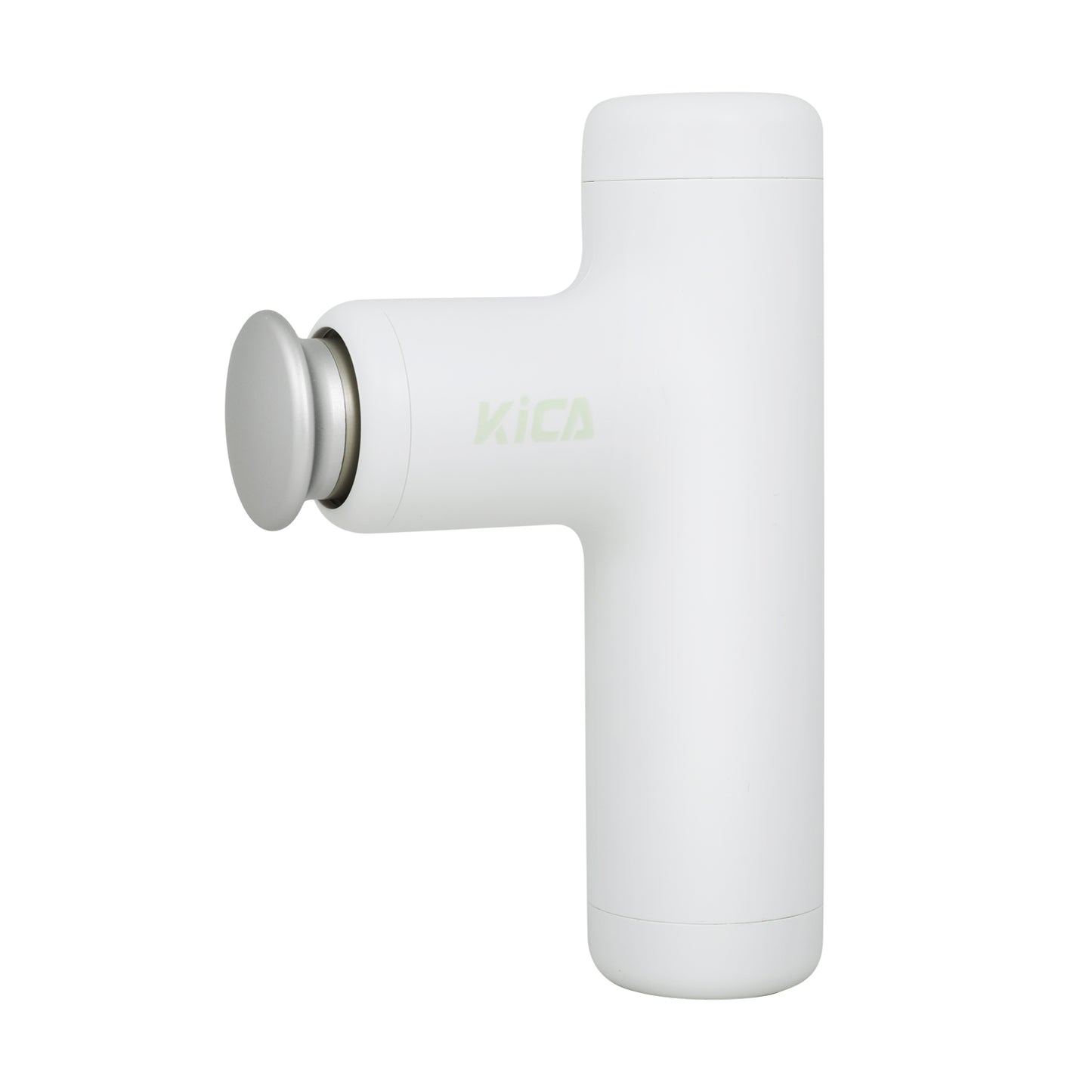 Kica C Mini Massage Gun Deep Tissue Percussion Massager, Portable Pocket Size Muscle Relaxer with 4 Massage Heads for Travel Office Home Gym